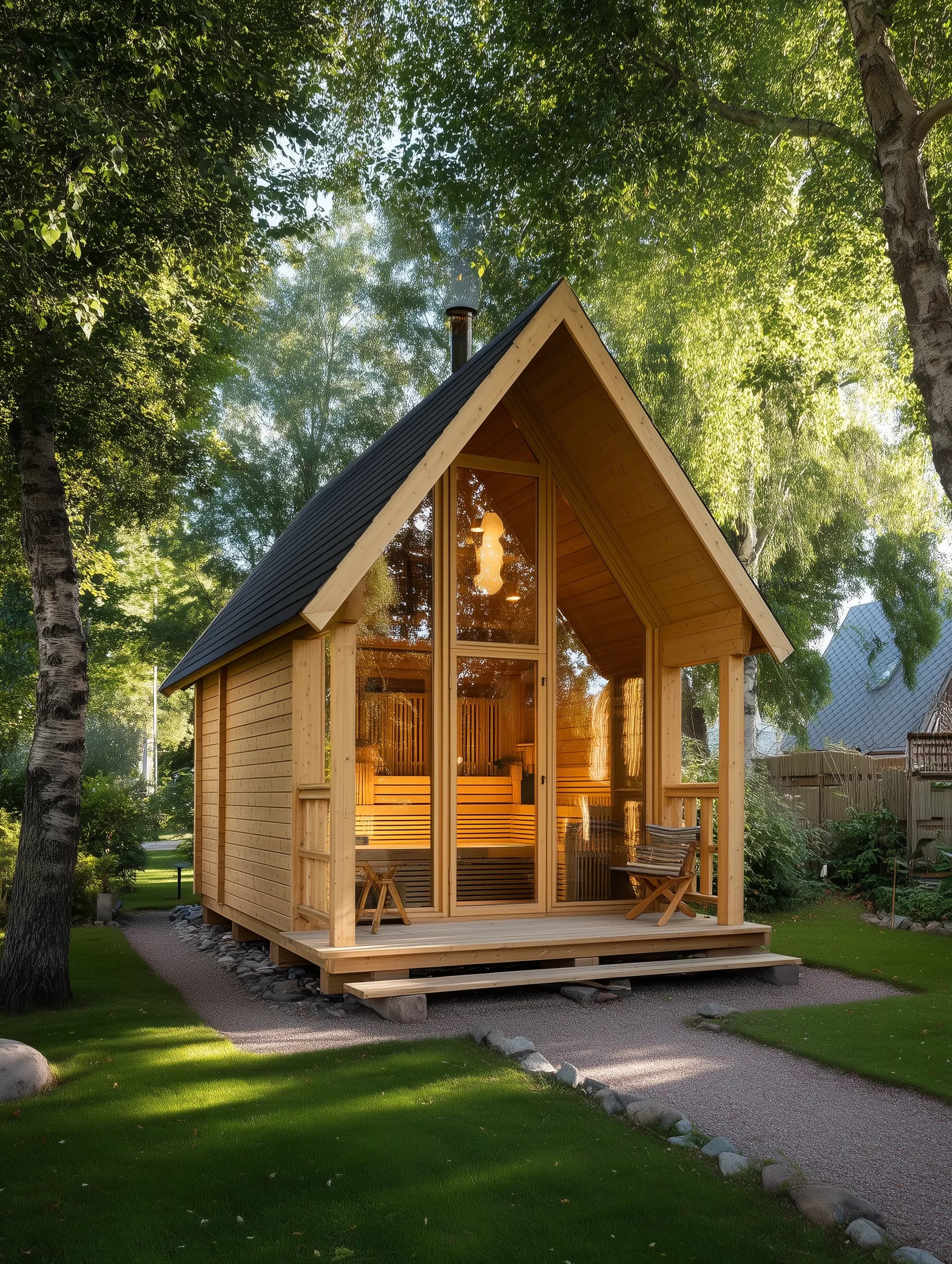 Gartensaunen